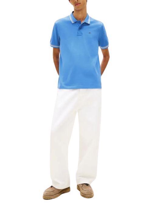 Polo regular fit con profili a contrasto Tommy Jeans | DM0DM22700C38